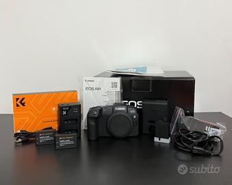 Canon RP +  2 K&F battery