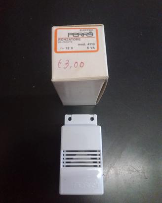 campanello ronzatore da parete 12v