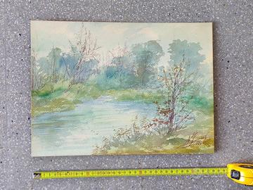 Dipinto acquarello Nicola Laurenti