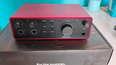 Focusrite Scarlett 4i4 4th generation