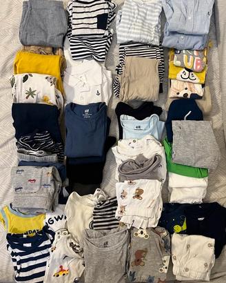 Stock abbigliamento bambino tg. 80 cm
