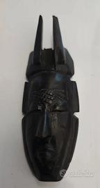 maschera africana in ebano 
