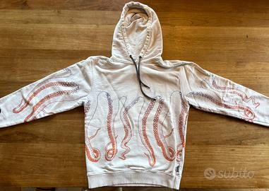 Felpa Octopus bianca