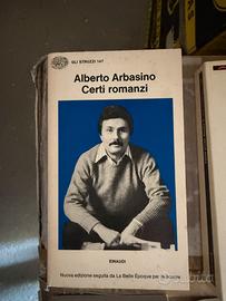 Libro "Certi romanzi" - Alberto Arbasino