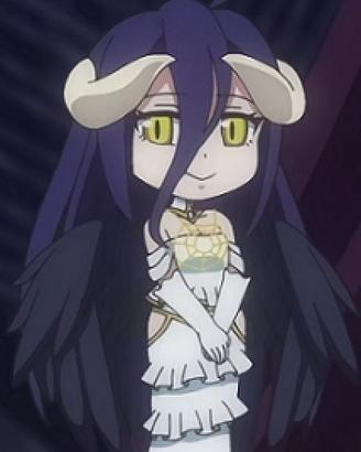 albedo dform+ anime overlord manga figure