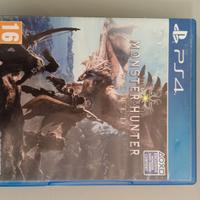 Monster Hunter world PS4
