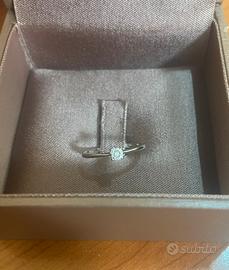 Anello solitario.