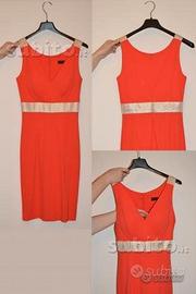 Abito da cocktail ALLY'S EXCLUSIVE, corallo chiaro