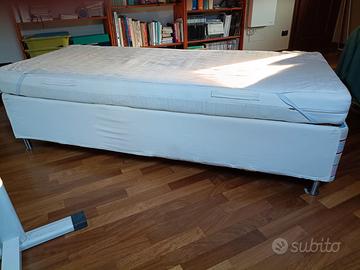 Letto contenitore con materasso