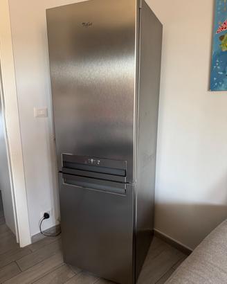 Frigorifero combinato Whirlpool inox classe A++