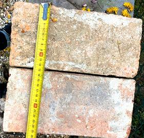 Tavelle antiche cotto fatte a mano 26x13cm