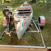 Canoa motorizzata