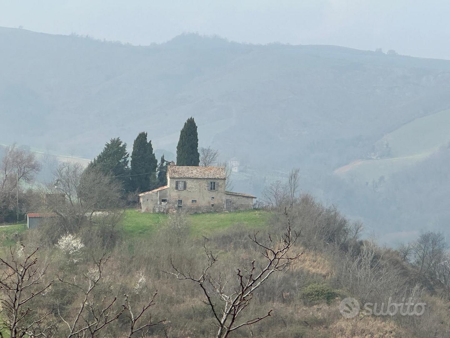 Terreno e casa indipendente a Sogliano - Vista 3