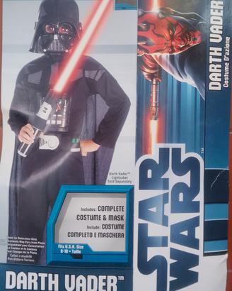 STAR WARS Vestito Carnevale 8/10 anni