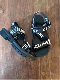 Sandali Céline Leo Nero