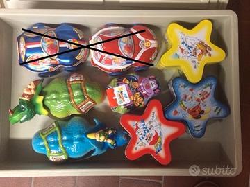 Scatole in latta Kinder