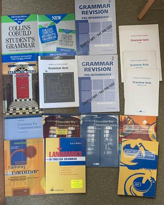 Lotto Grammatica Inglese Esercizi testi Docente