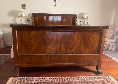 letto in noce epoca liberty