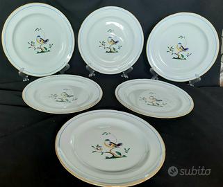 Spode Queen's bird mad England porcellana Copeland