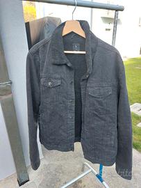 Giubbotto Jeans Denim Imbottito