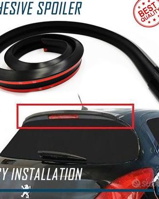 Adesivo PEUGEOT 208 DOWN OUT DUB JDM TUNING - Rosso, PVC Prespaziato Per Lunotto Auto, Cm 12 - 3