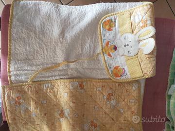 Fasciatoio da viaggio in stoffa