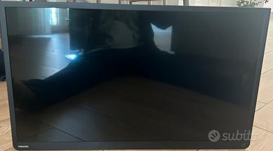 Tv color toshiba 32 pollici lampade led guaste