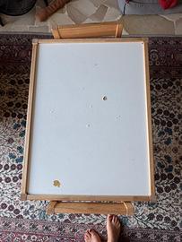Tavolo Ikea con due sedie per bambini