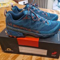 AKYRA LA SPORTIVA TRAIL R  NUOVE MIS 42 OCEAN/FLAM