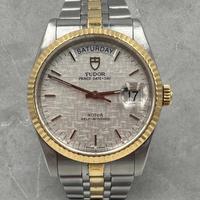 Tudor Day-Date Prince Oro e Acciaio 36MM Ref 76213