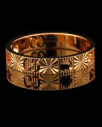 ANELLO GUCCI ICON STAR IN ORO ROSA 18 KT 750 NEW