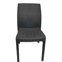 50 sedie resina effetto rattan PAPILLON