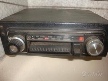 Autoradio Philips antica Anni '60/70
