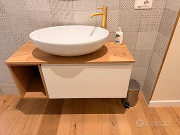 MOBILE BAGNO CON LAVABO E LAVANDINO