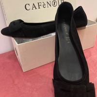 Ballerine pelle scamosciata