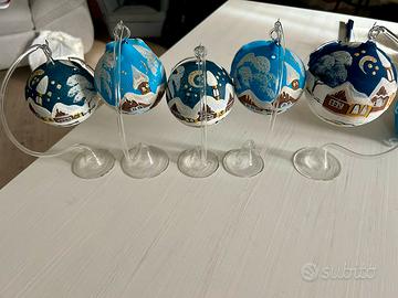 Palle di Natale portacandelina