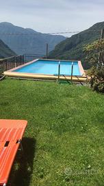 Piscina fuori terra laghetto 3.00x6.00H1.30