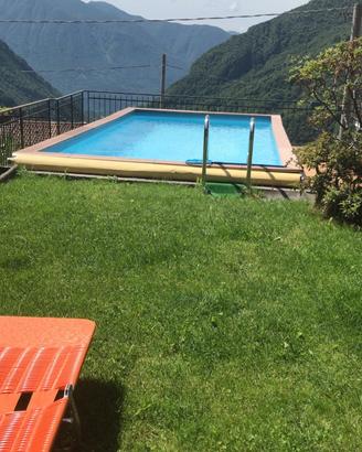 Piscina fuori terra laghetto 3.00x6.00H1.30