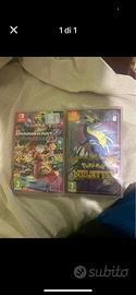 Mario kart deluxe e pokemon violetto