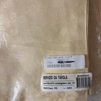 Tovaglia  nuova 100 x 100 cotone