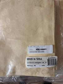 Tovaglia  nuova 100 x 100 cotone