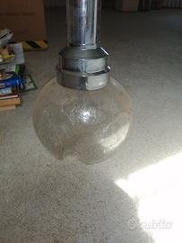 lampadario in vetro soffiato 