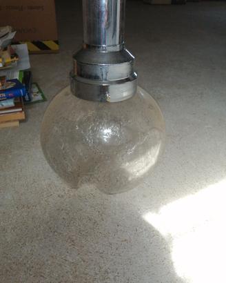 lampadario in vetro soffiato 