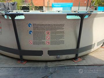 Bestway rotonda   366x76 cm con pompa