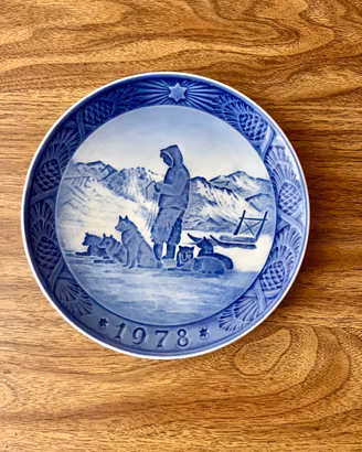 Piatto di Natale originale Royal Copenaghen 1978