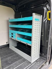 scaffalatura allestimento da furgone
