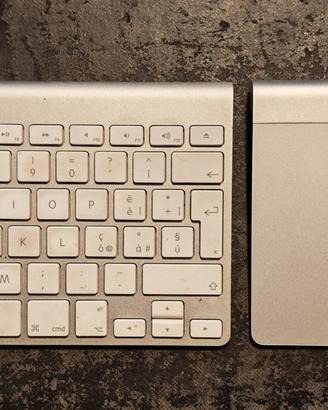 Apple keyboard, mouse,trackpad