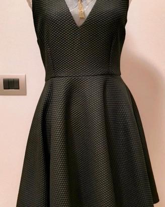 abito nero strutturato RB-collection Priveè- made 