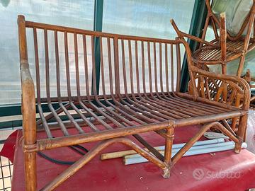 Set da 9 pezzi per arredo giardino/tavolo esterno