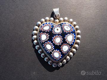 Murrina Cuore Votivo e Argento 925